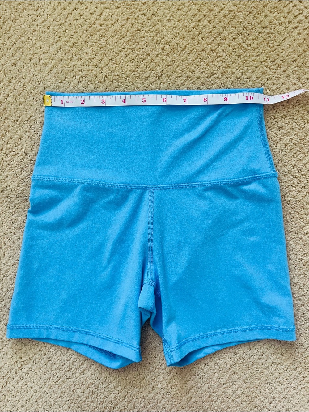 Offline by Aerie Blue Real Good The Hugger Bike Shorts 5” Inseam Sz S - Picture 5 of 7